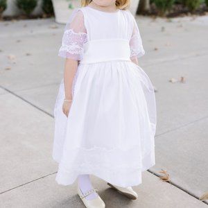 Isabel Garreton Tulle & Taffeta Flower Girl Dress